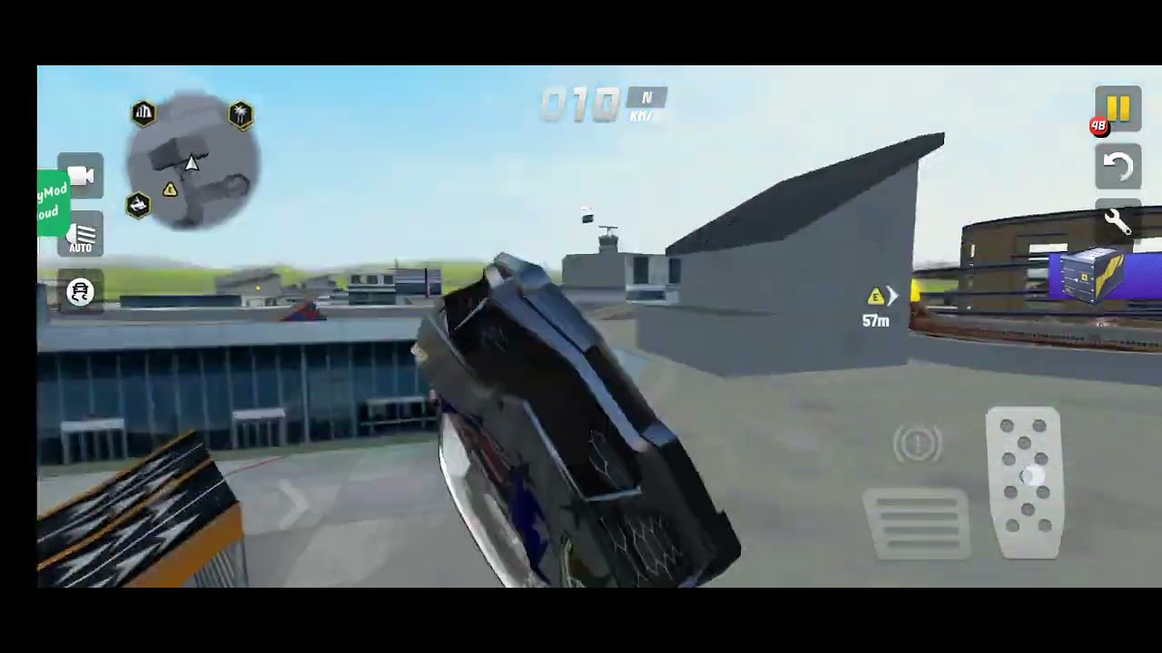 All Super Cars Stunts Through Building Ramp Challenge // Extreme Car  Driving Simulator