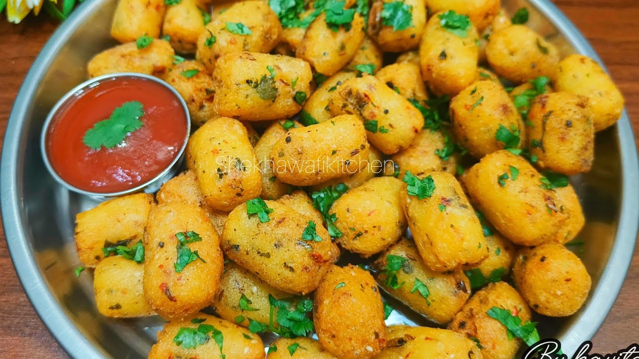 केवल 1उबले आलू से बना गरमा गरम कुरकुरा नाश्ता जो भी खाए खाता ही जाए | Crispy aalu ka nashta
