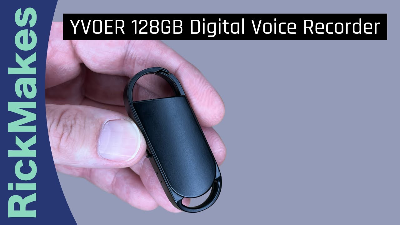 Цифровой диктофон YVOER 128 ГБ