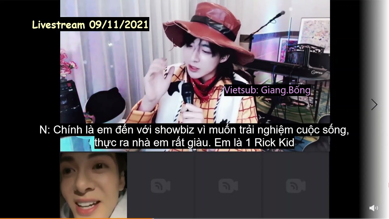 [Vietsub] Lưu Vũ Ninh live 3 huynh đệ ngày 9/11/2021 (Cảm giác đi làm ông mai)