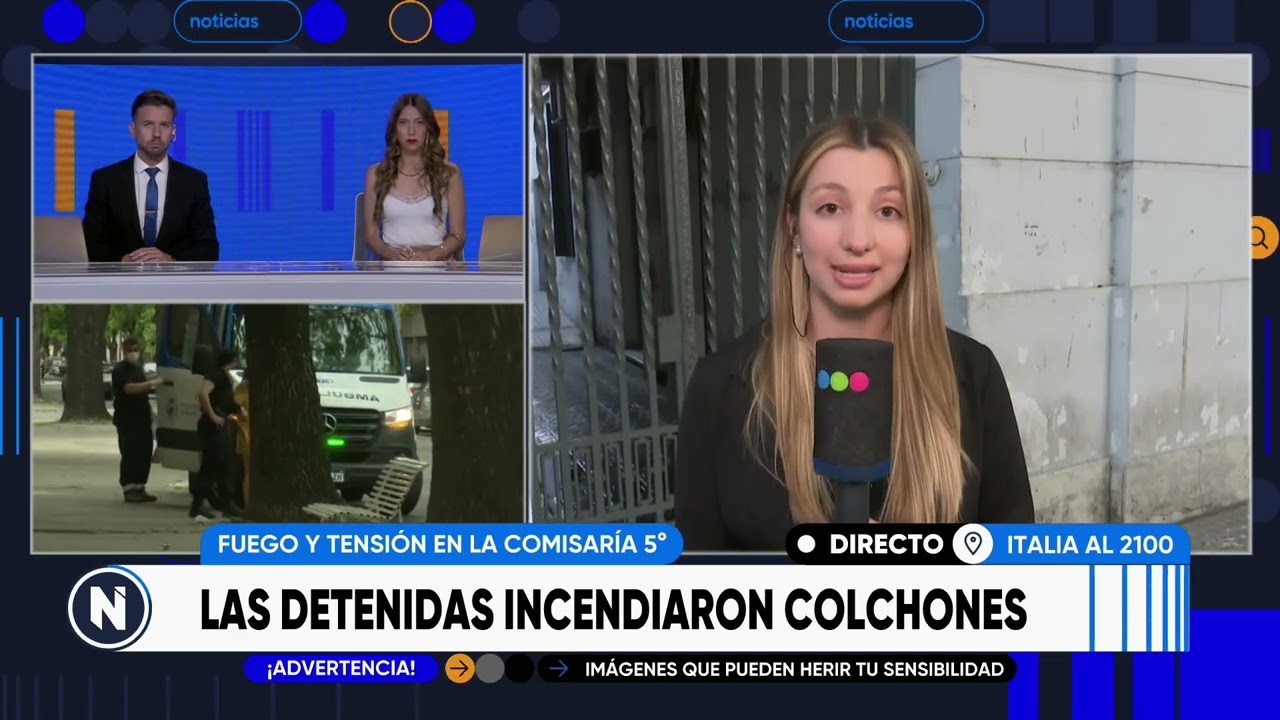 Tensión y fuego en la Comisaría 5° | TELEFE ROSARIO