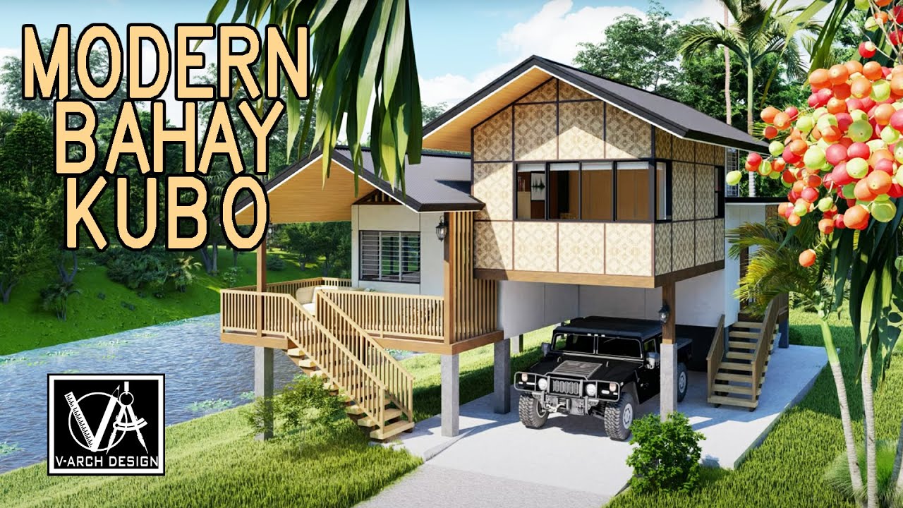 MODERN BAHAY KUBO (150 SQM) SPLIT LEVEL AMAKAN HOUSE
