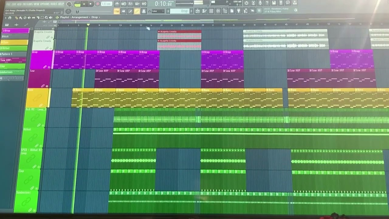 Maxx - Get A Way (Remake FL Studio) en Progreso...