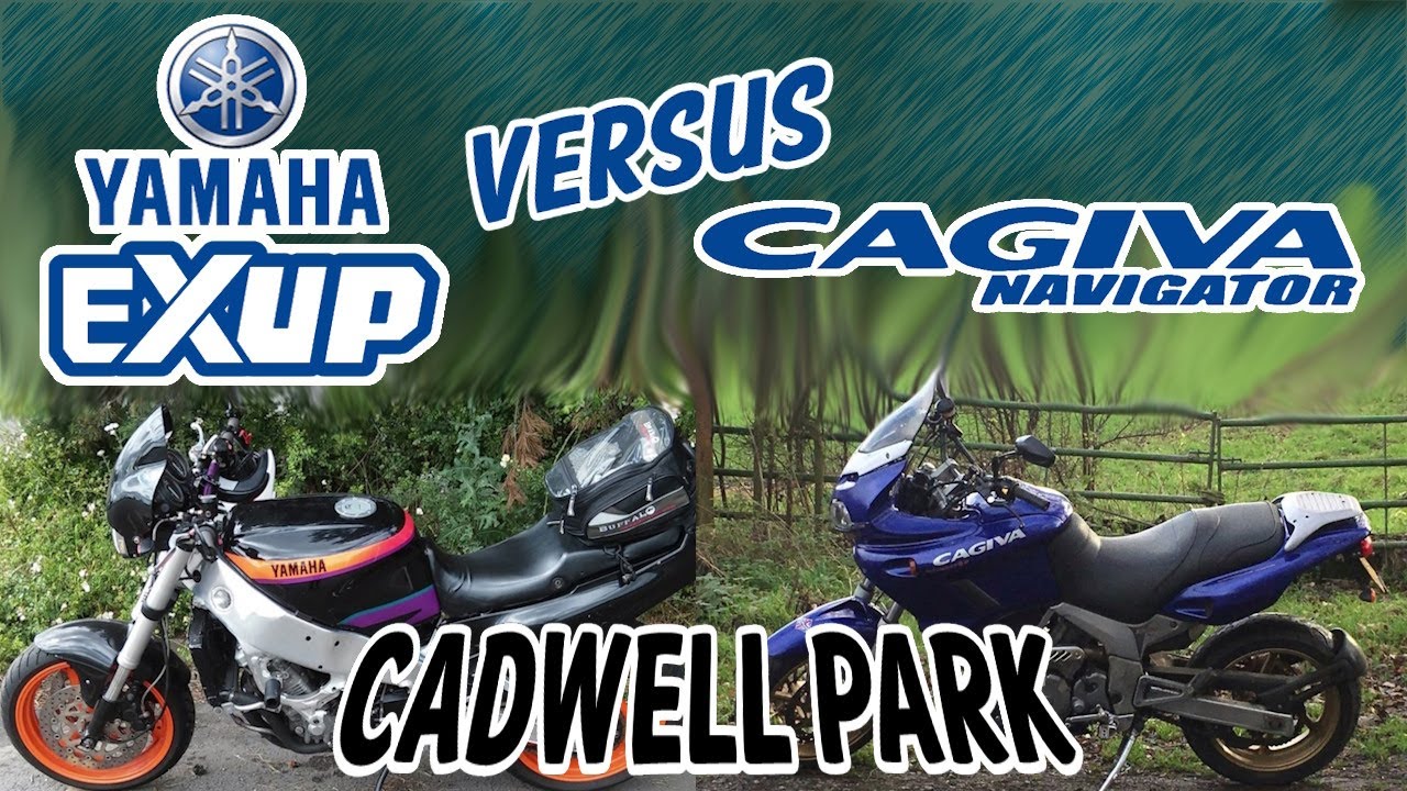 Yamaha EXUP Vs Cagiva Navigator Cadwell Park Road Bikes Track Day