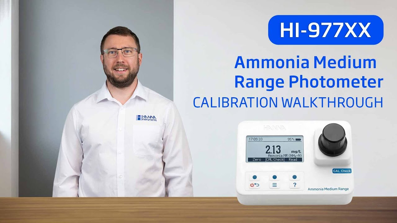HI-977XX Portable Photometer Calibration Walkthrough