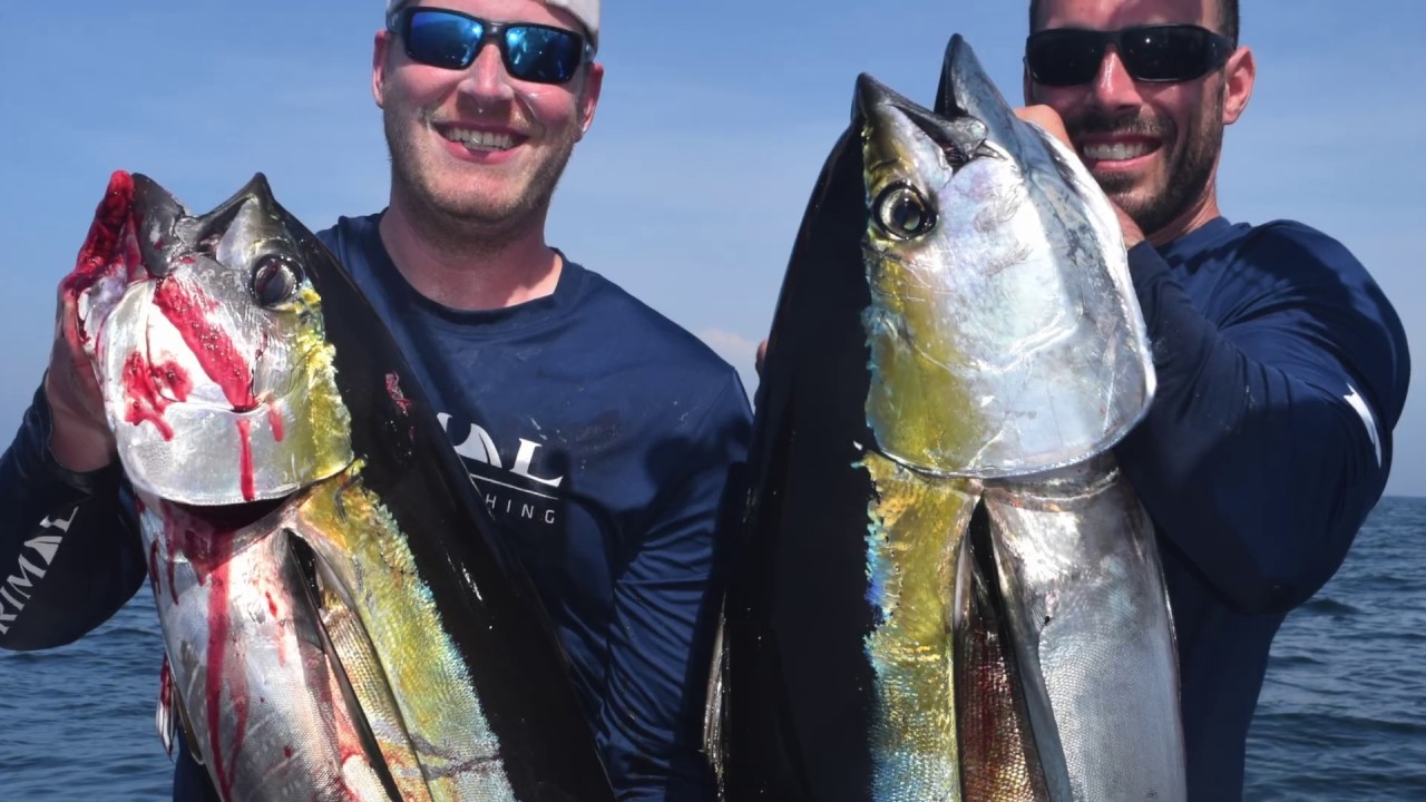 Pesca Panama April 2019 - EPIC Roosterfish, Cubera, and Tuna Fishing