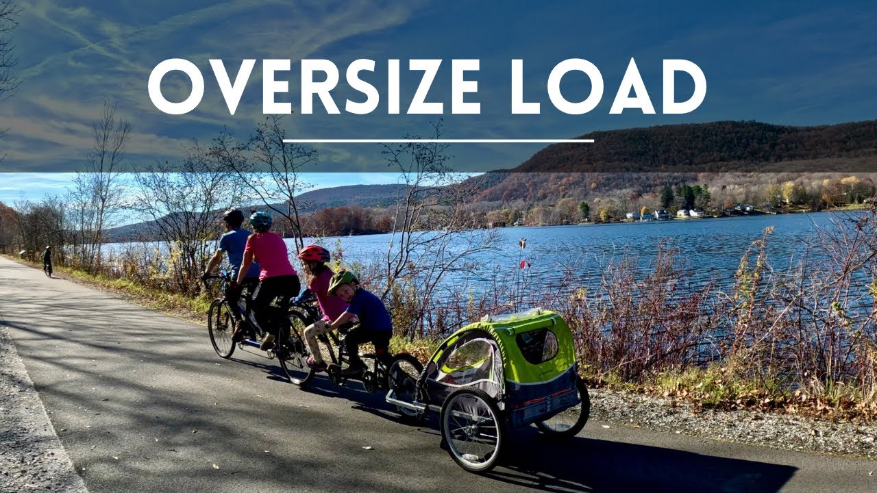 Tandem cycling with kids - Ashuwillticook Rail Trail