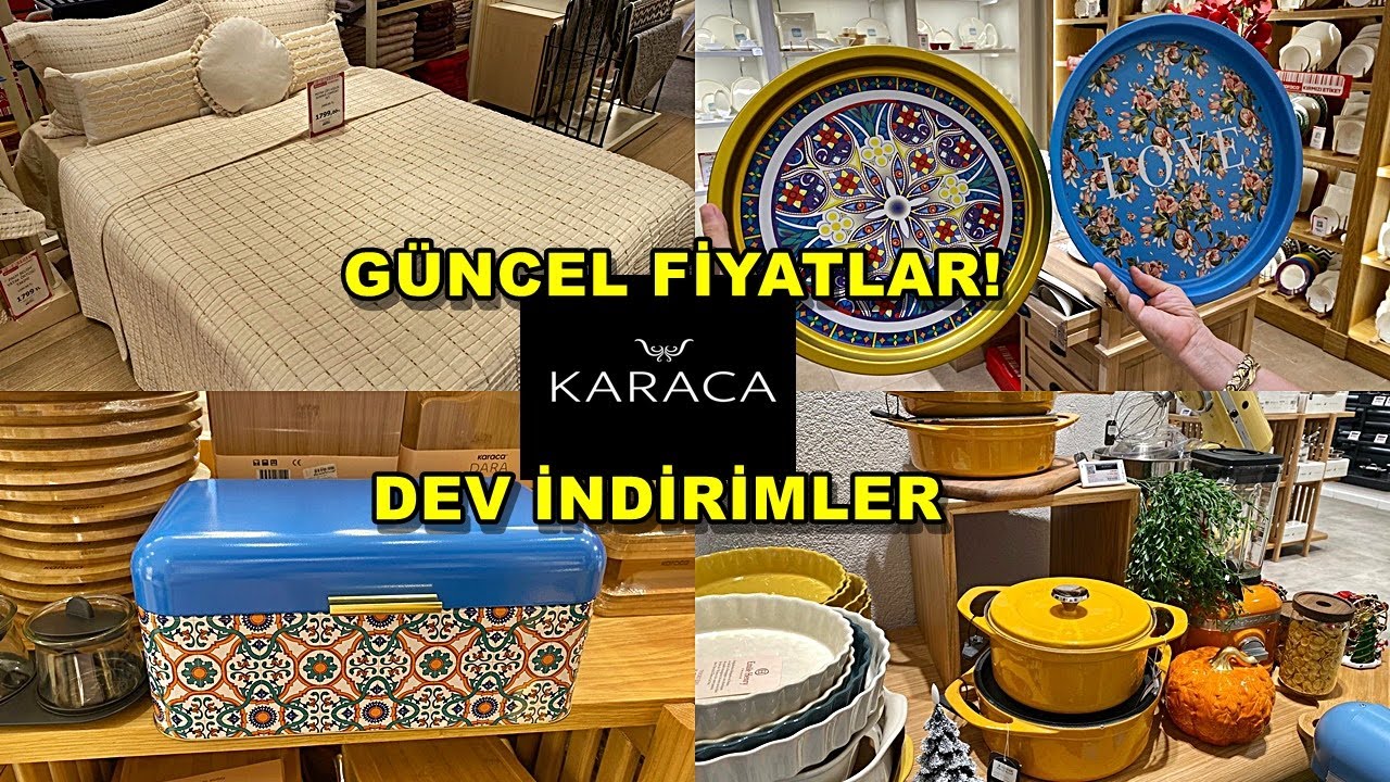 GÜNCEL❗️KARACA'DA ŞOK İNDİRİMLER❌ / İNDİRİMLİ FİYATLARA İNANAMAYACAKSINIZ! / KARACA ÇEYİZ ALIŞVERİŞİ