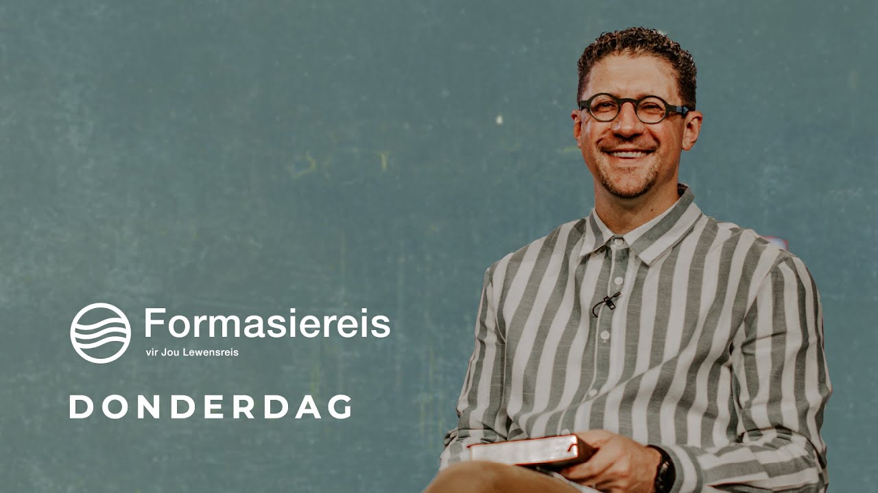 Donderdag | 15 Januarie 2026 | Formasiereis: Ek Is Nie Gemaak Om Dit Alleen Te Doen Nie