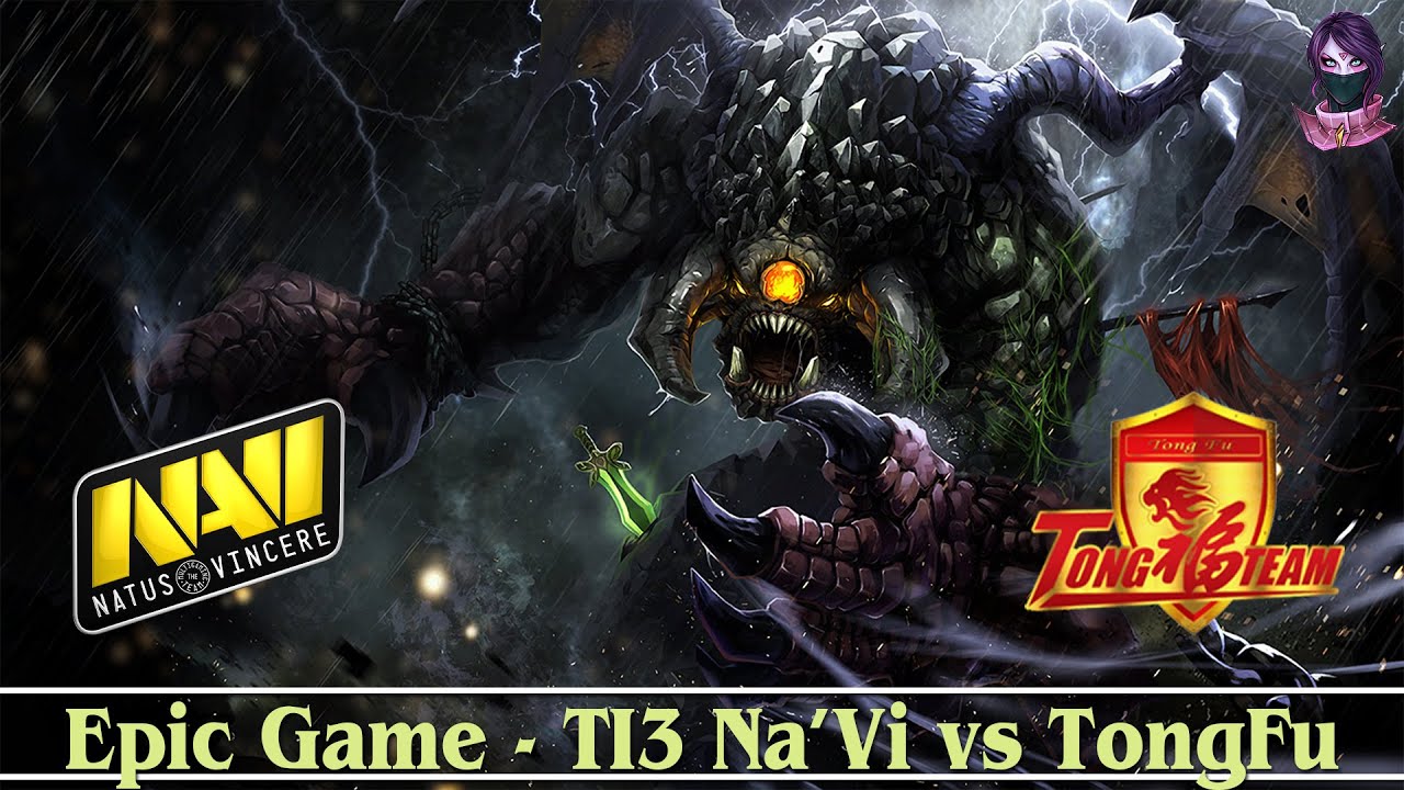 Most Epic Game : TI3 -  NA'Vi vs TongFu #3 (bo3) (RU v1lat & Maelstorm)