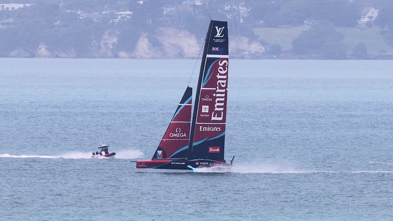 ETNZ Taihoro v2 First Sail
