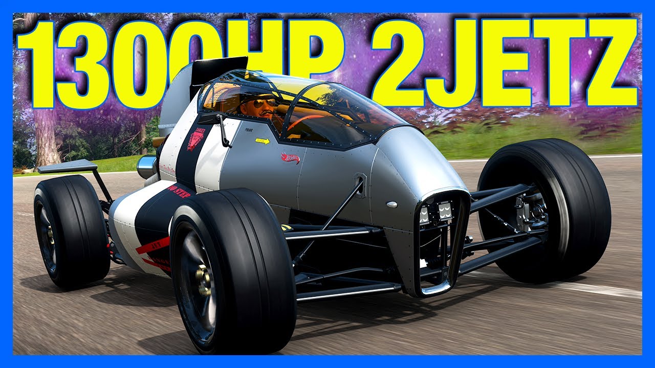 Forza Horizon 4 : 1300 Horsepower 2JETZ Customization!! (FH4 Hot Wheels)