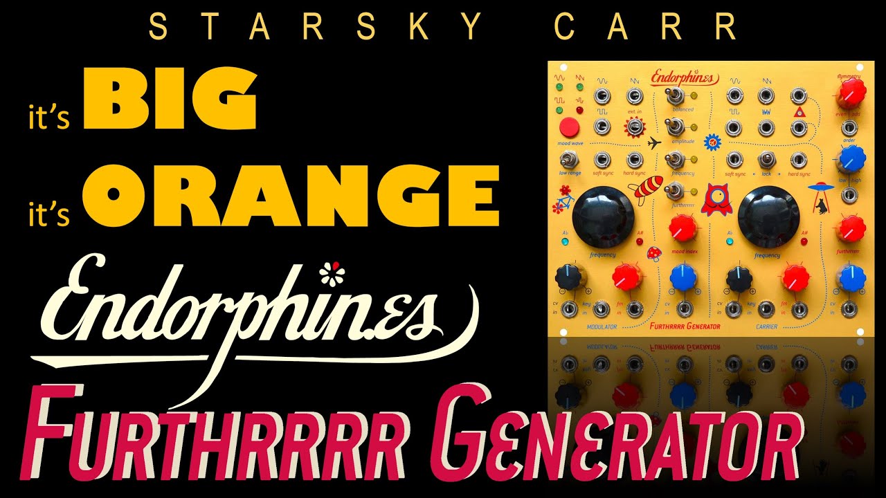 Endorphin.es Furthrrrr Generator eurorack oscillator: review and demo