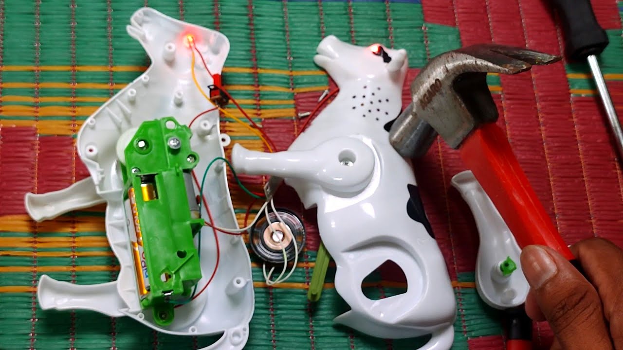 MILCH COW ELECTRIC TOY DESTROYED