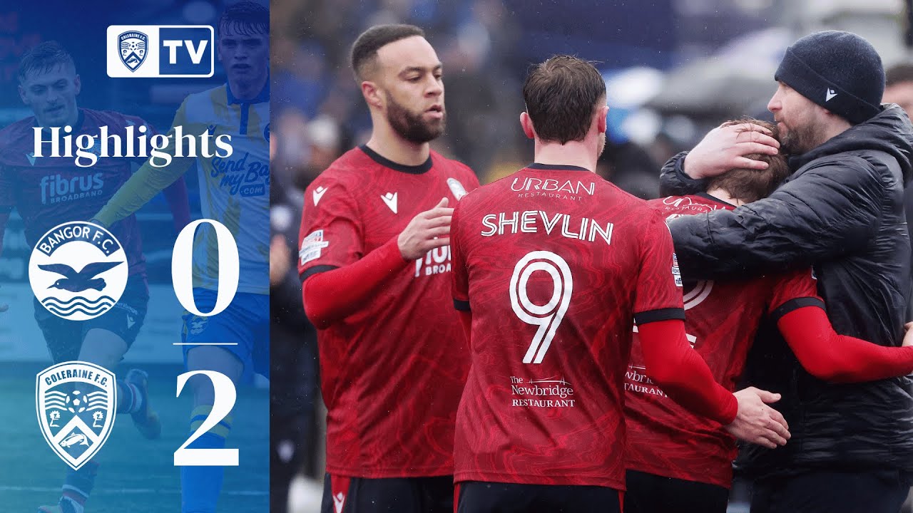 HIGHLIGHTS | Bangor 0-2 Coleraine | 31st January 2026