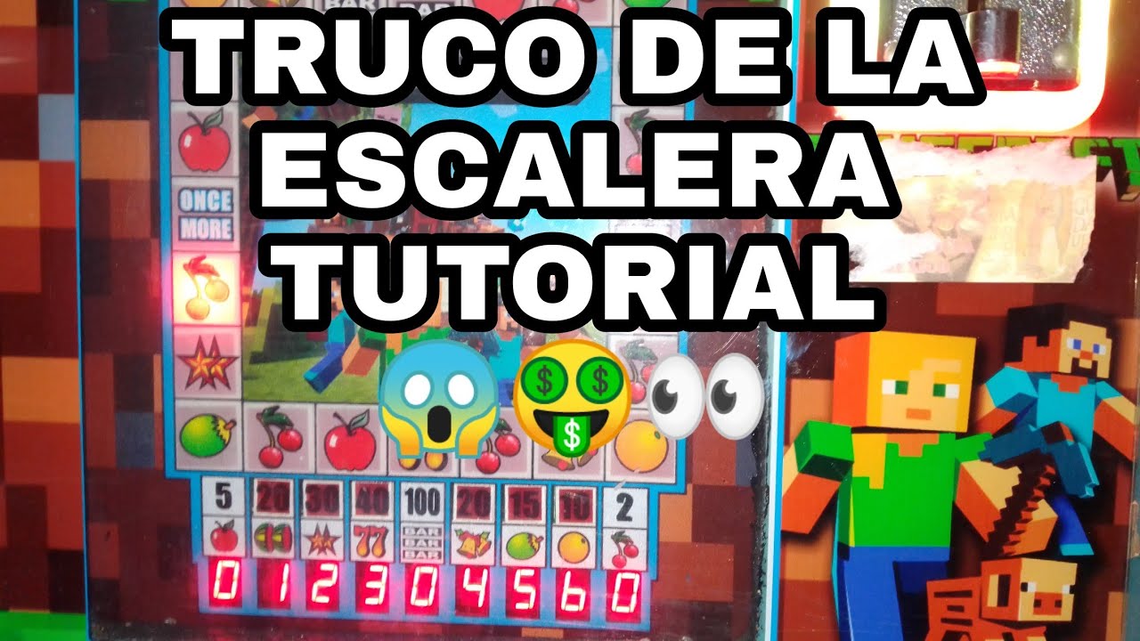 El TRUCO de la ESCALERA TUTORIAL 😱👀🤑 | Truco para ganarle a las tragamonedas 🍎🎰🤑