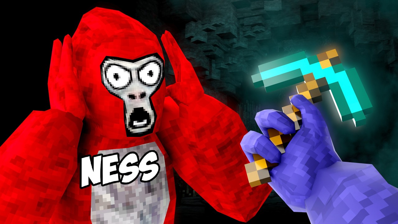 Surprising My Daughter With Her Minecraft World In Gorilla Tag!
