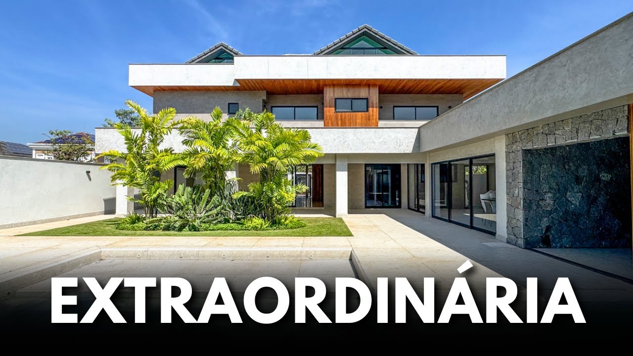 CASA TRIPLEX SUPER LUXUOSA EM CONDOMÍNIO EXCLUSIVO! Imóvel à venda na Barra - RJ | Royal4House