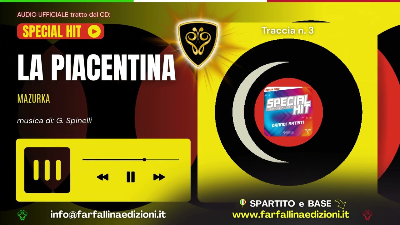 LA PIACENTINA 🎷 (Elegant Mazurka Sax) Compilation “Grandi Artisti ⭐ Special Hit Vol. 1”