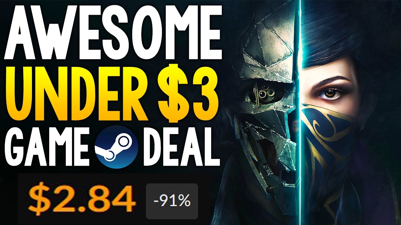 ABSOLUTELY AWESOME STEAM PC GAME DEAL UNDER $3 + MORE GREAT STEAM GAME DEALS UNDER $5 AND $10!