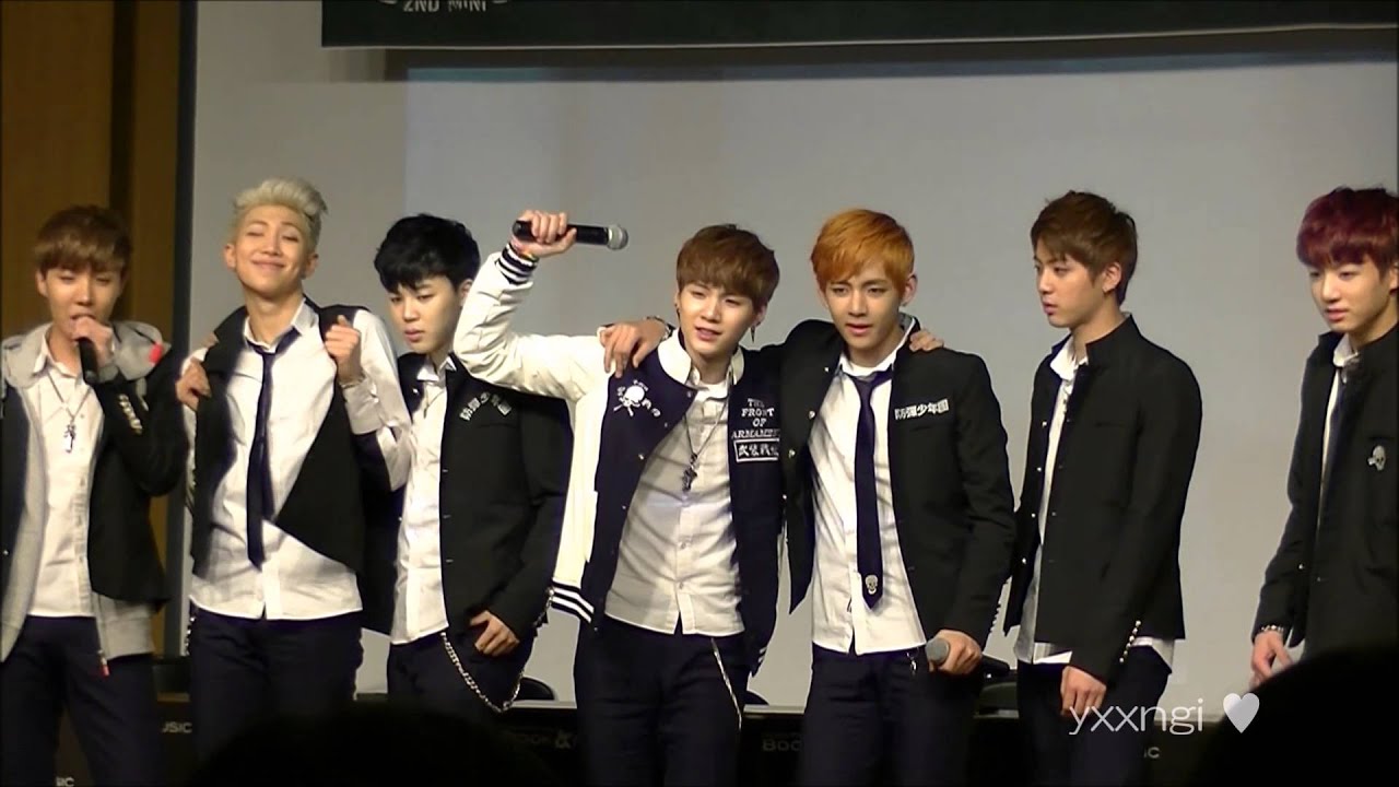 140307 방탄소년단 BTS fansign 여의도 SUGA focus