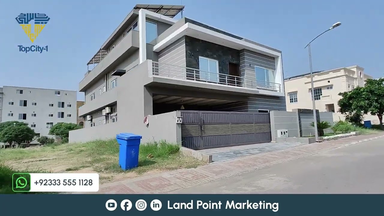 Top City Islamabad Block B Houses Actual Videos | Land Point Marketing