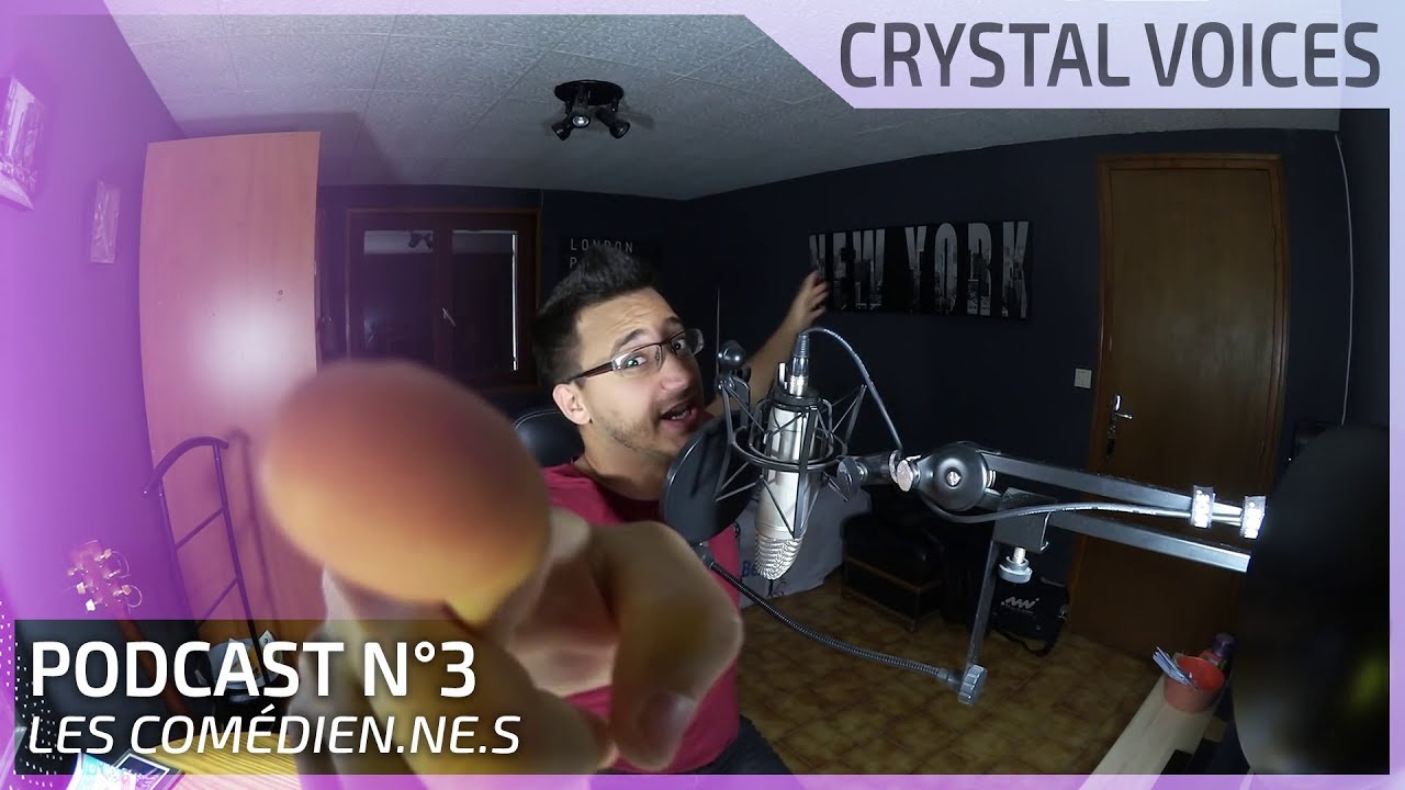 CRYSTAL VOICES - Podcast n°3 : les comédien·ne·s