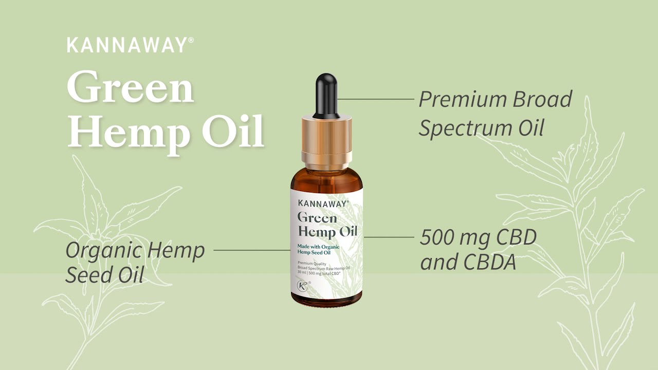 Introducing Kannaway Green Hemp Oil | Kannaway Europe