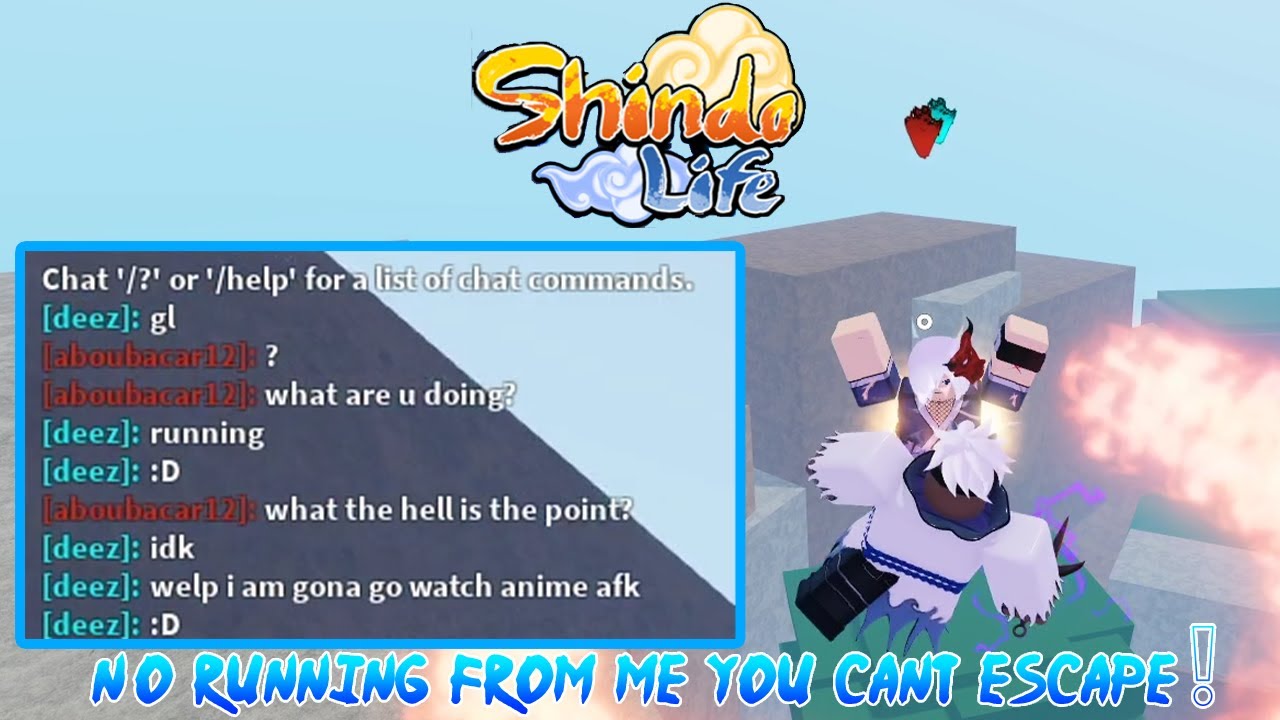 Shindo Life: THIS B#TCH @$$ RUNNER THOUGHT HE CAN TROLL ME AND FAILED!!!!😂😂