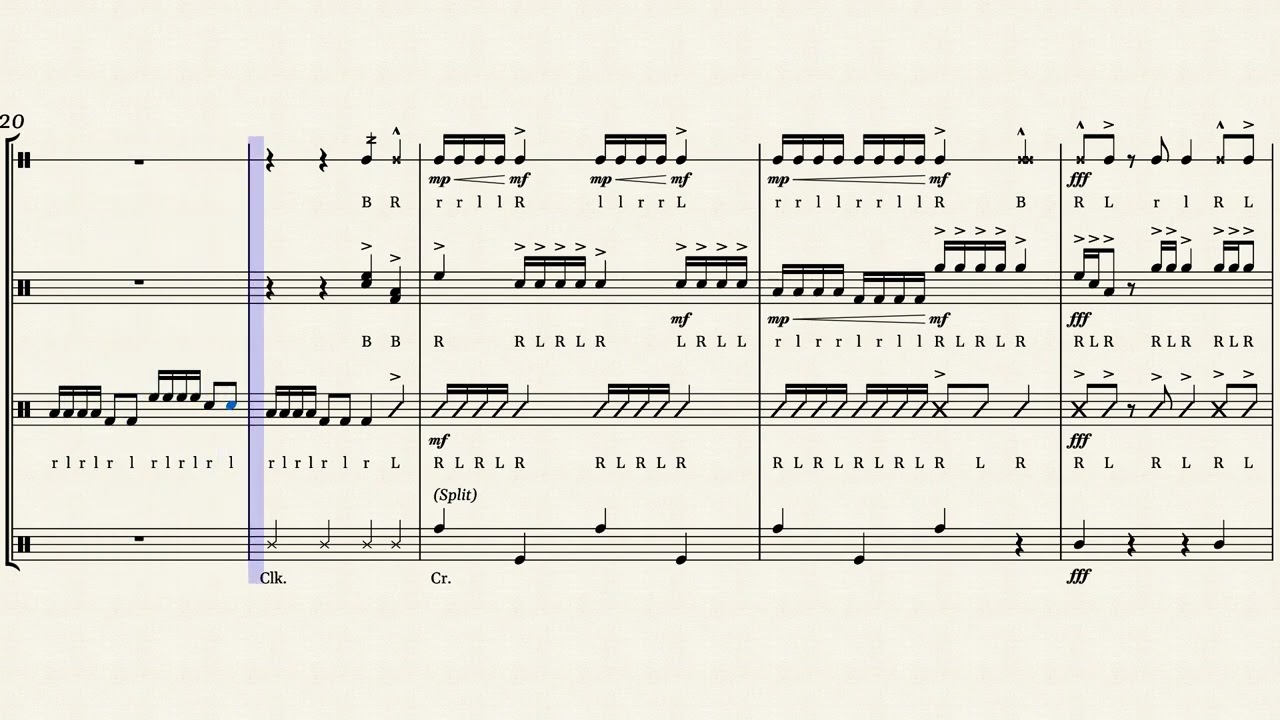 Phasma / Drumline Cadence