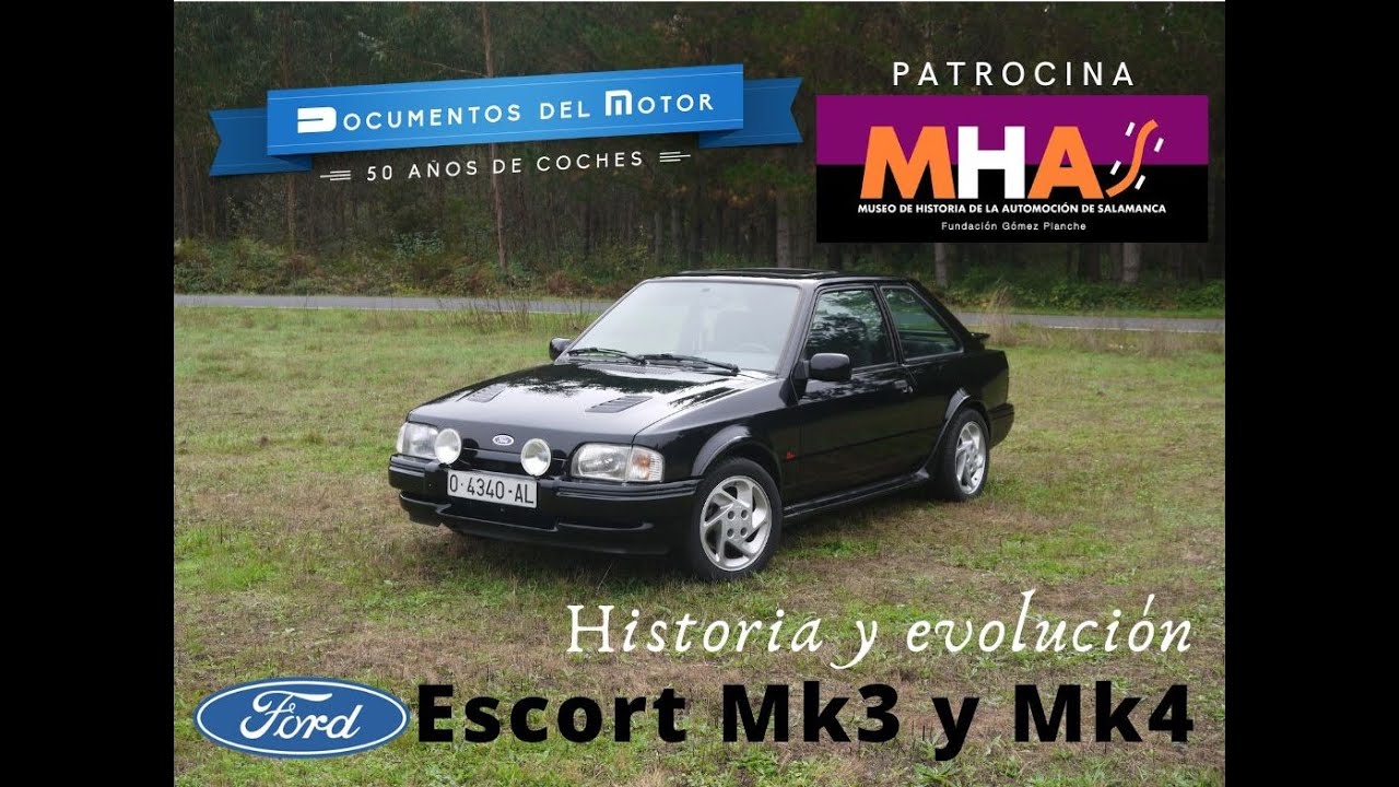Ford Escort Mk3 y Mk4 - Historia y evolución