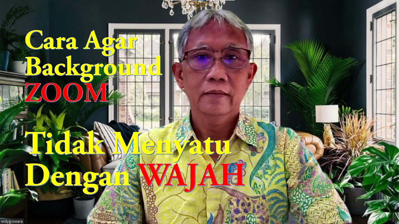Cara Agar Background Zoom Tidak Menyatu dengan Wajah