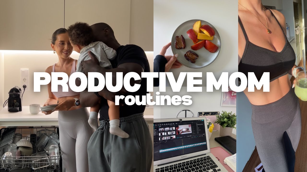 balancing work, house, baby & friends, hosting, full make up routine