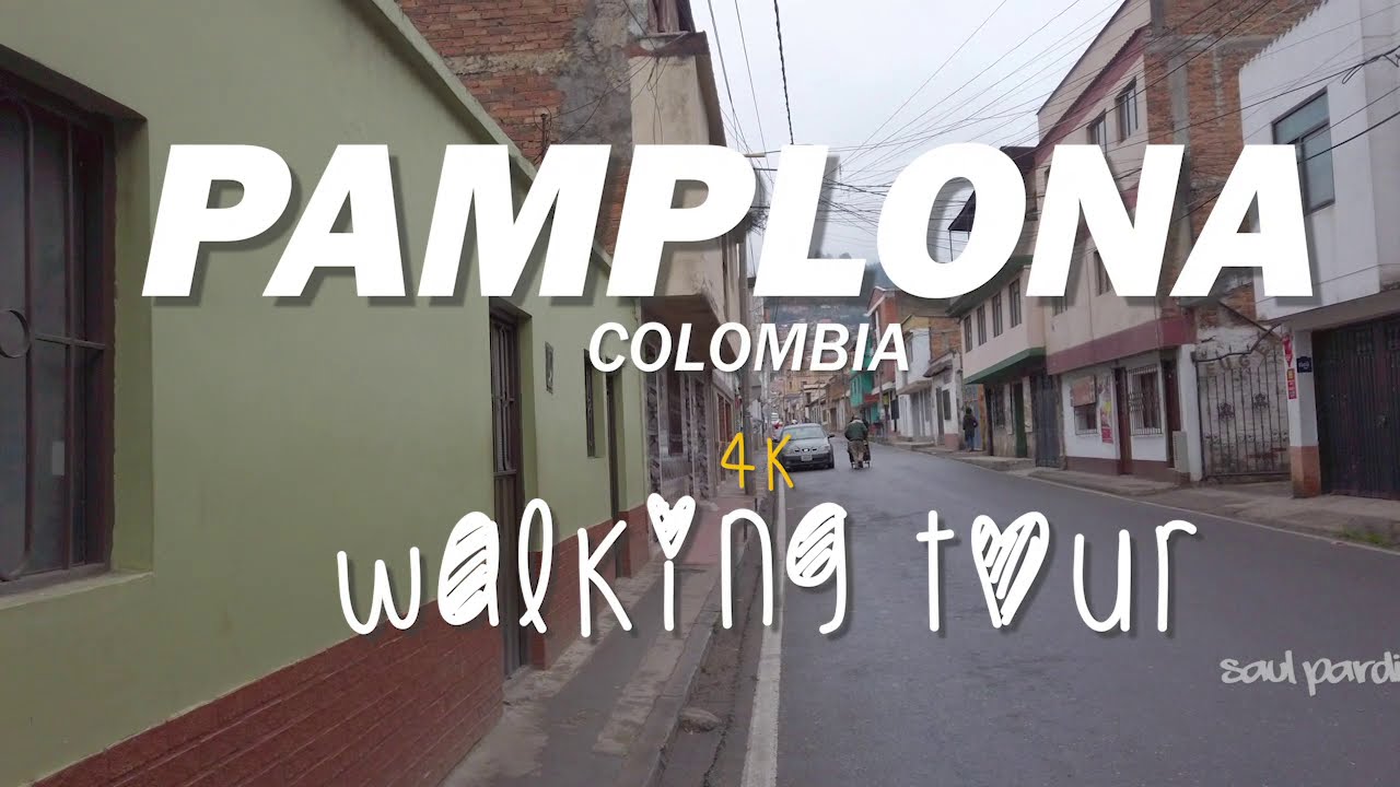 Caminanado por Pamplona, Colombia | 4K Walking Tour