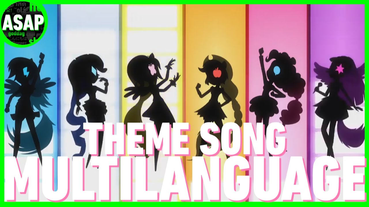MLP Equestria Girls: Rainbow Rocks Theme Song | Multilanguage (REQUESTED)