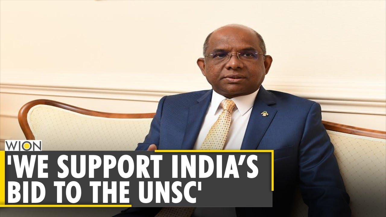 UNGA President-elect Abdullah Shahid supports India&rsquo;s bid to the UNSC | World News | WION English