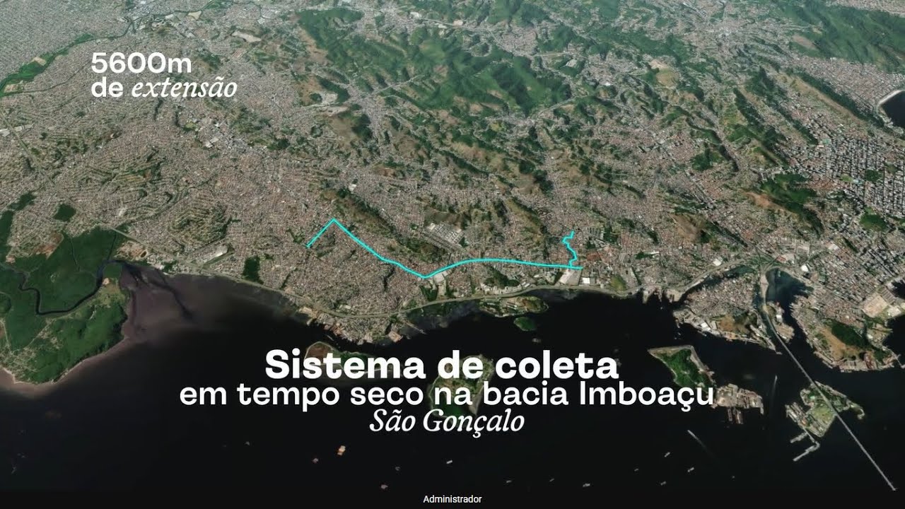 Projeto de Coleta em Tempo Seco transforma o saneamento em S&atilde;o Gon&ccedil;alo