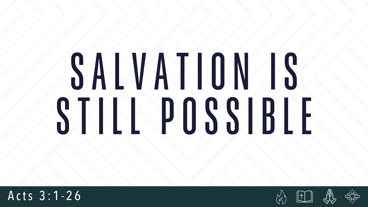 12 October 2025 Full Service - Salvation is still possible