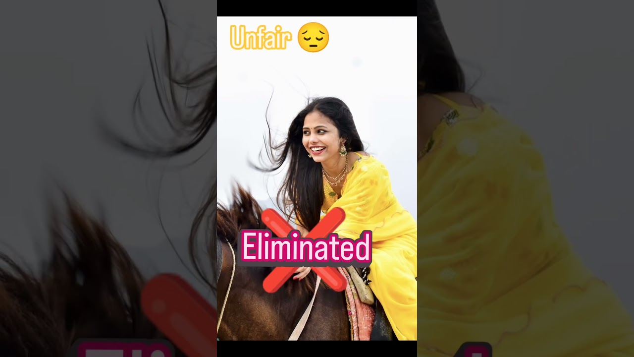 Unfair Elimination Srija Dammu🔥#biggboss #biggbosstelugu9 #biggbosstelugupromo #ytshorts #srijadammu