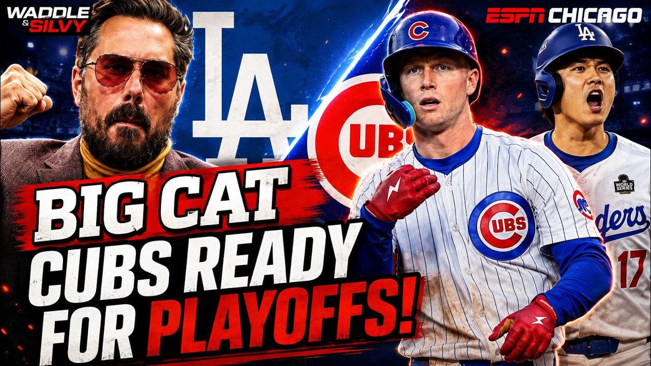 Big Cat В ВОСТОРГЕ от этих Cubs! Смогут ли они обыграть Dodgers?