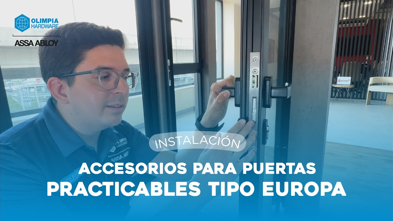Accesorios para Puertas Practicables Tipo EUROPA | Olimpia Hardware
