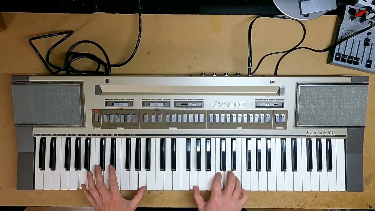 A Short Sound Demo of the Casio Casiotone 610