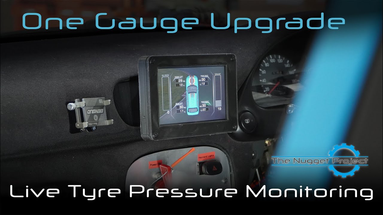 Live Tyre Pressure Monitoring - The One Gauge Upgrade