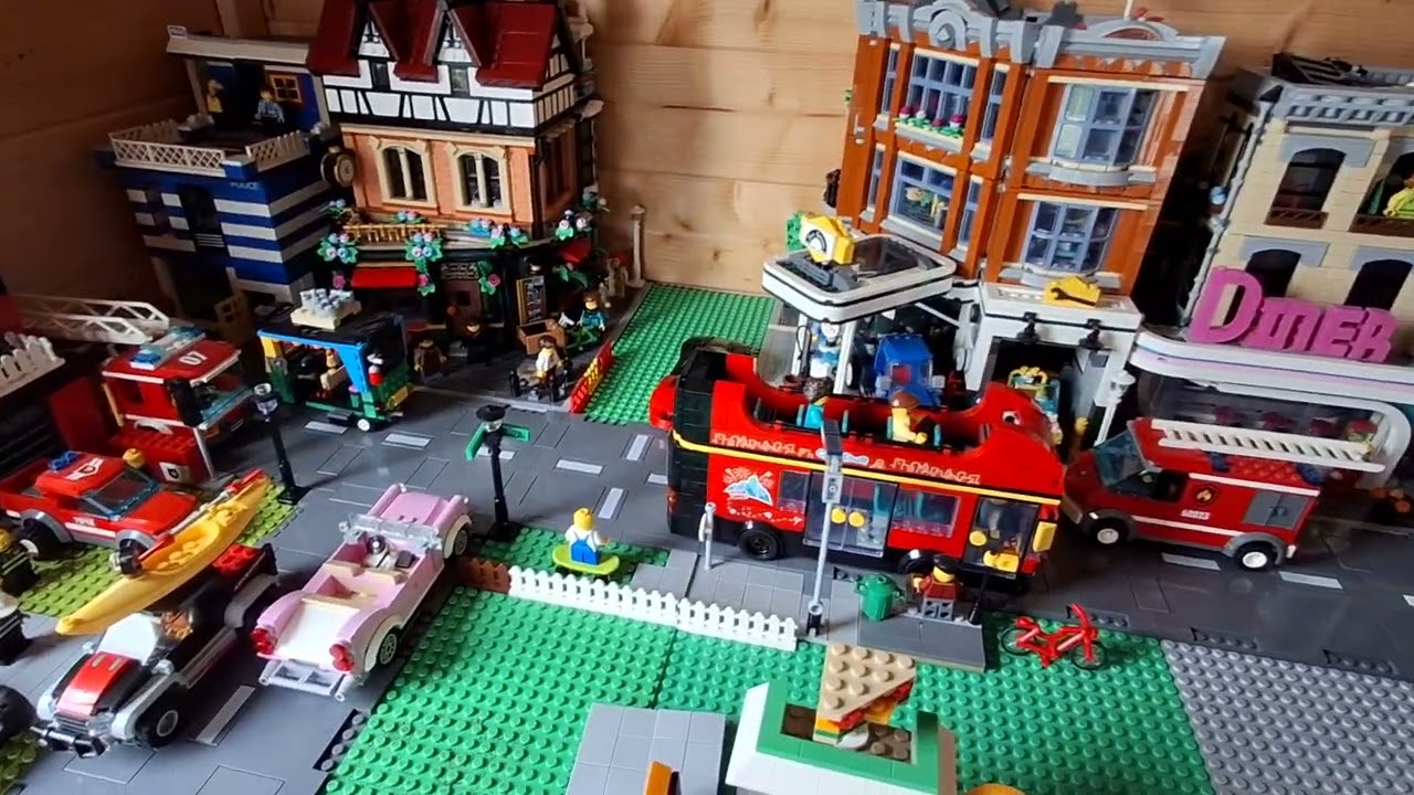 Lego City update February 2026 Tudor Corner in the lego city. 