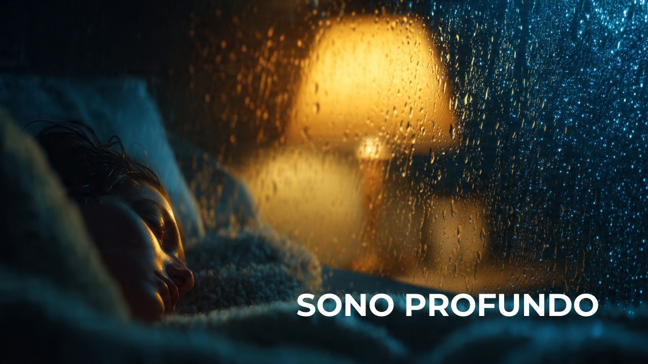 Coloque Isso e Durma em 5 Minutos | Chuva na Janela para Sono Profundo (1 Hora)
