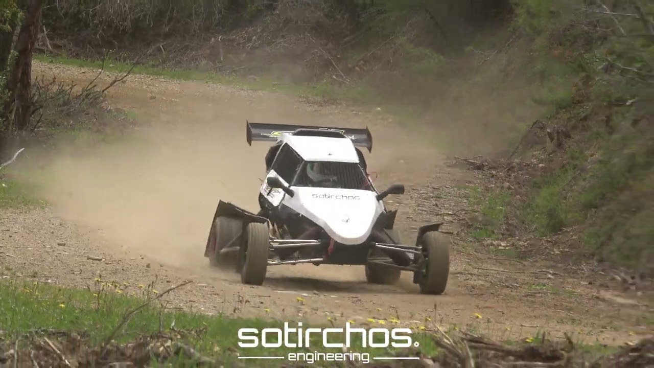 Teo Palaiokostas, testing a Semog Bravo 600 on a rally stage!!