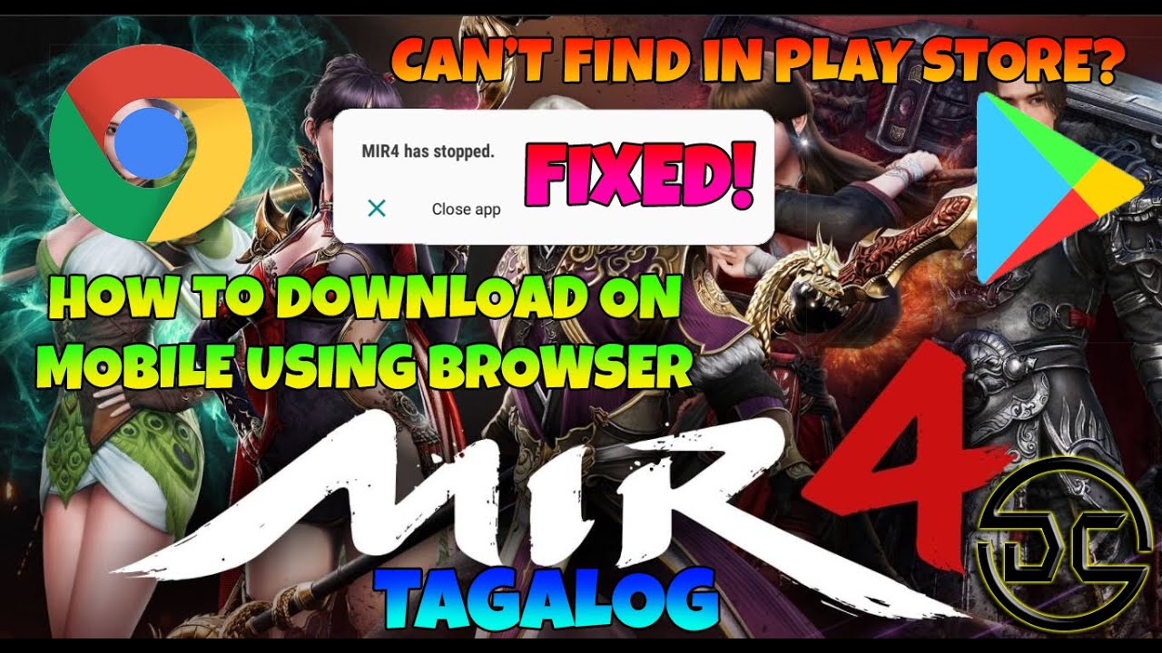 How to download MIR4 on Mobile using Browser