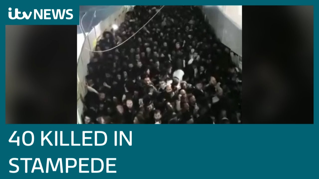 Israel: More than 40 people killed in stampede at religious festival | ITV News
