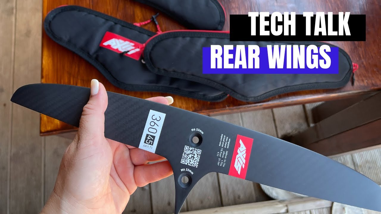 Wingfoil rear wings / stabilizers! What they do and how to choose them. The basics!