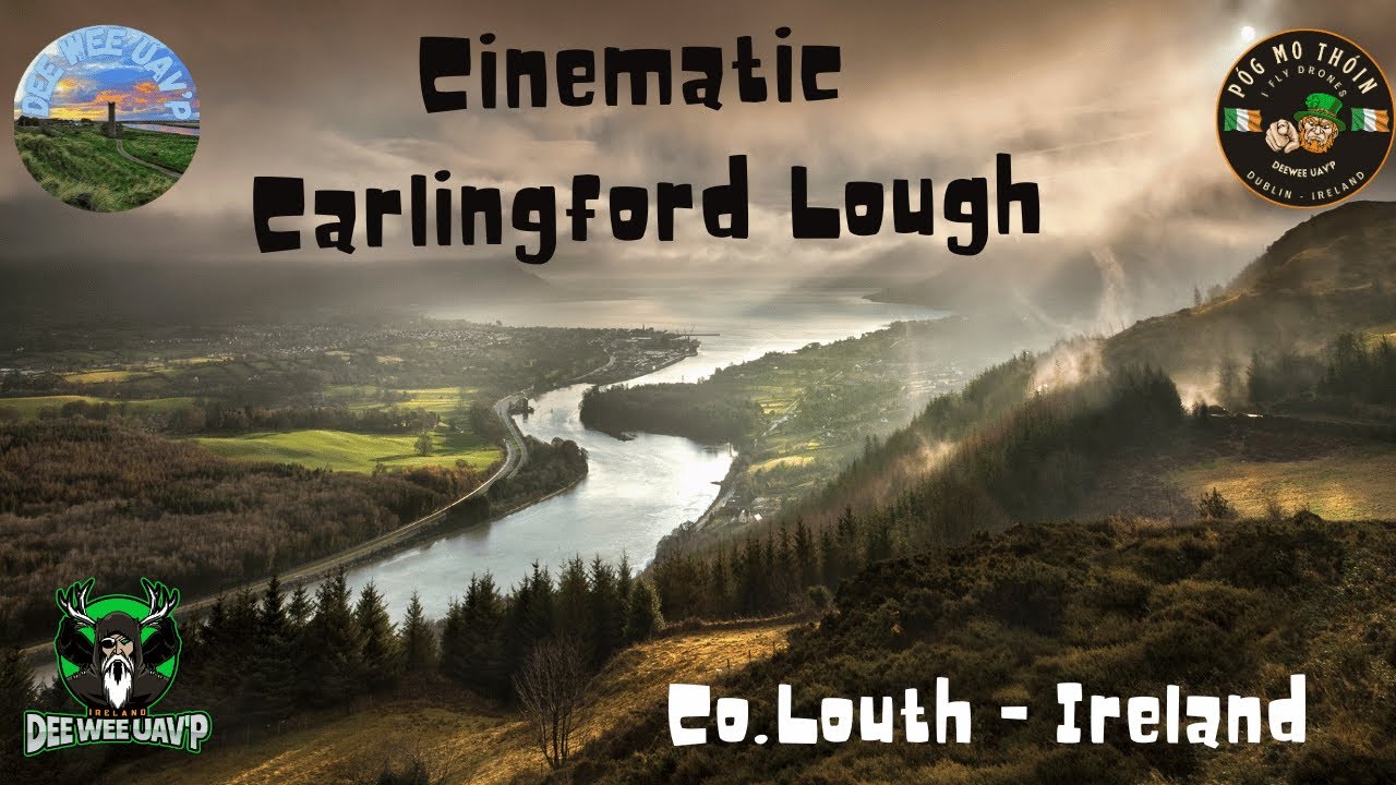 Carlingford Lough: An Epic Cinematic Escape | Co. Louth | Ireland 4K #djimini2 #ancienteast #louth